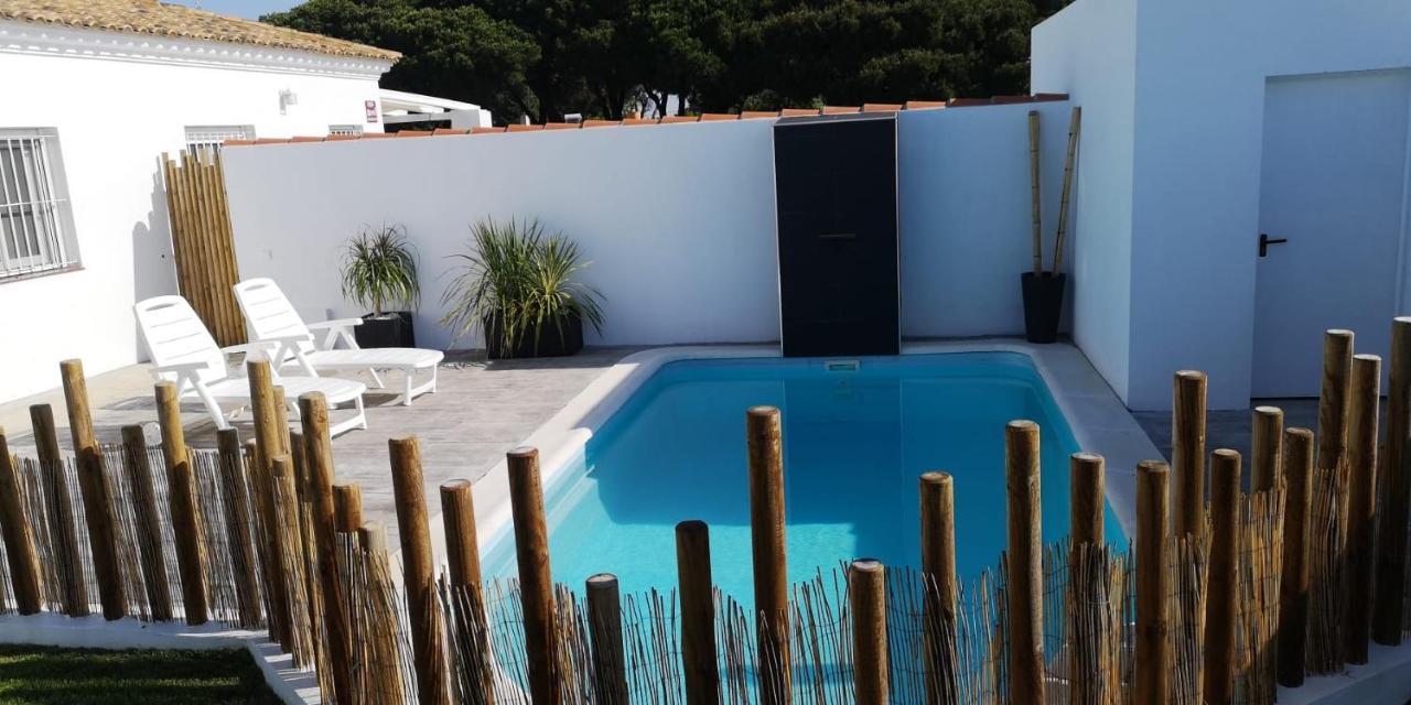 Вилла Palapa Beach , Chalet Con Piscina Privada Y Muy Cerca Del Mar Чиклана-де-ла-Фронтера Экстерьер фото